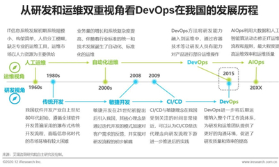 2020年中国DevOps应用发展研究报告 计算机软件开发及运维服务的融合与演进